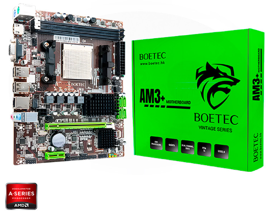 MAINBOARD BOETEC AM3 OFERTA BOX X 12MG